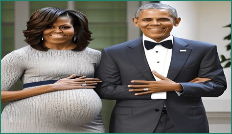 Unforgettable Maternity Moments: Michelle Obama's Radiant Photos